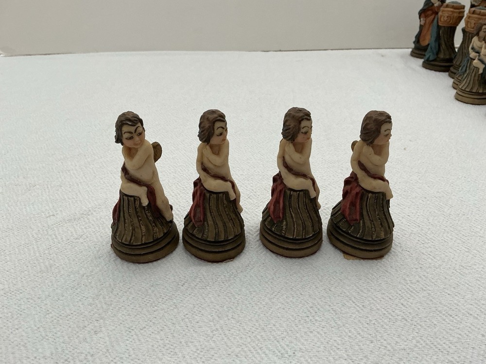 Chess Set Vintage Made In Britain