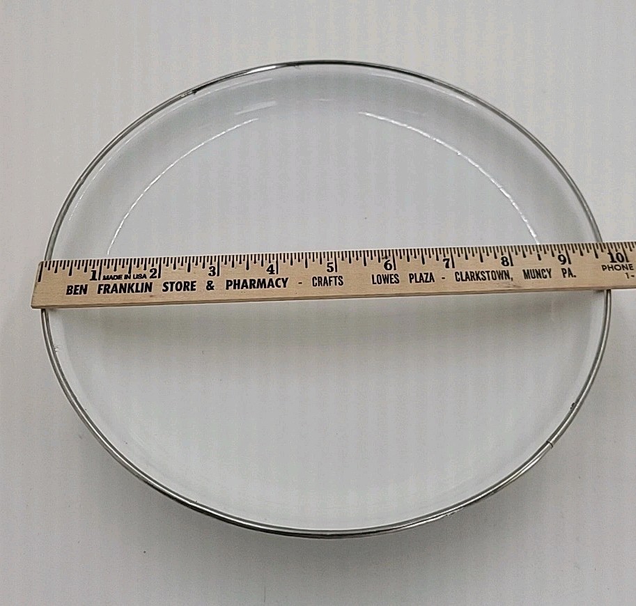 Encore Replacement Lid For Pot Or Pan 9.75" White & Gray