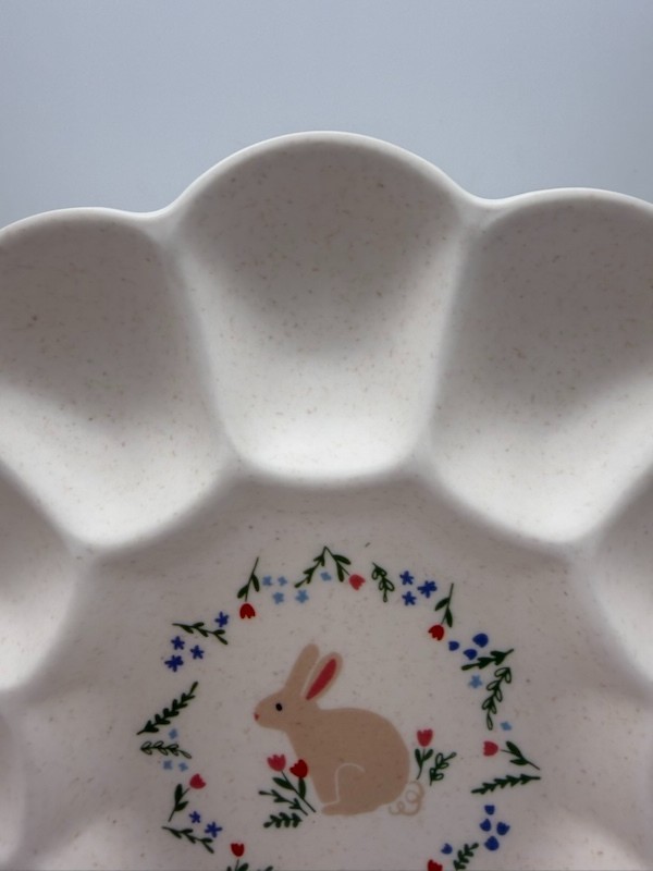 Target Bullseye Easter 2024 Melamine Deviled Egg Platter