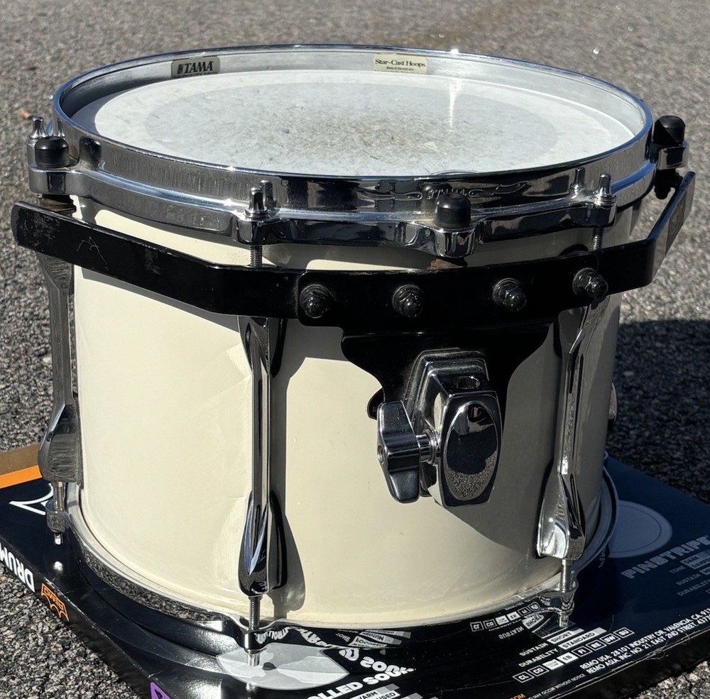 TAMA SUPERSTAR 12” White Rack Tom DRUM