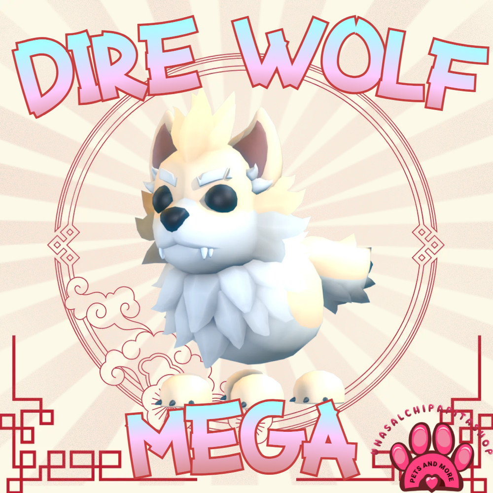 Dire Wolf Adopt Your Event Pets FAST DELIVERY!