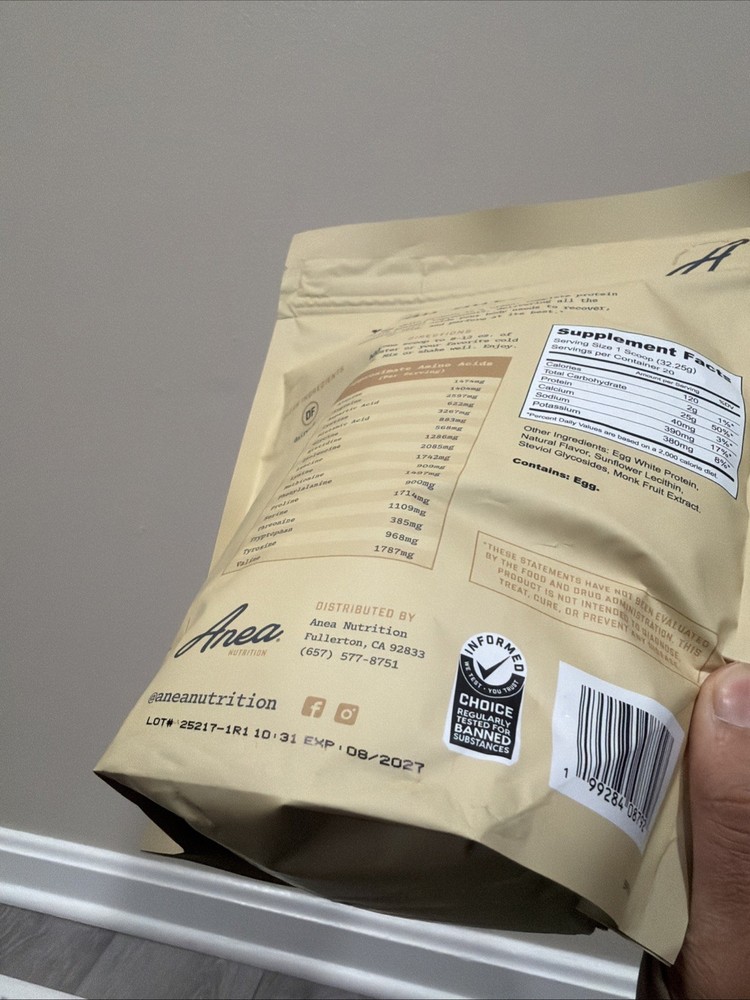 Anea Nutrition Egg White Protein