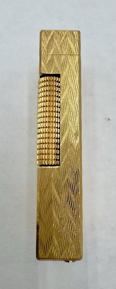 Dunhill Rolla Gas Lighter - Gold Plated.