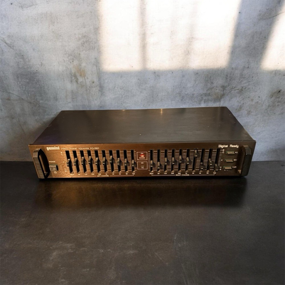 Gemini Stereo Graphic Equailizer EQ-2001