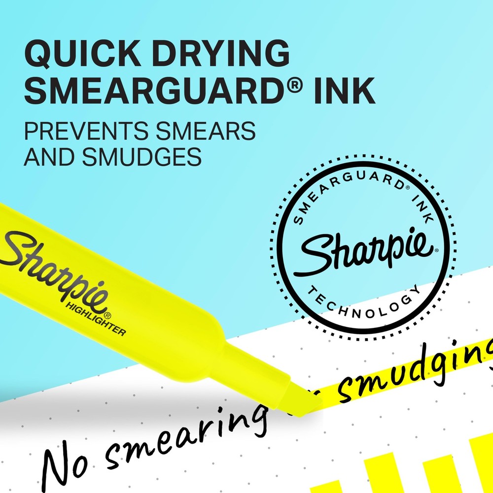 Sharpie Tank Style Highlighters, Chisel Tip, 12 Count (Pack of 1), Orange