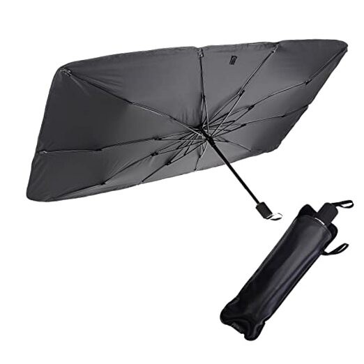 Foldable Car Windshield Umbrellas, Sun Shade Umbrella for Front Windows, Large