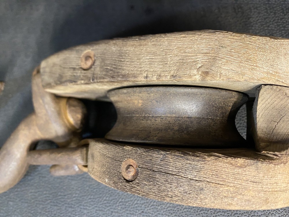 antique block and tackle