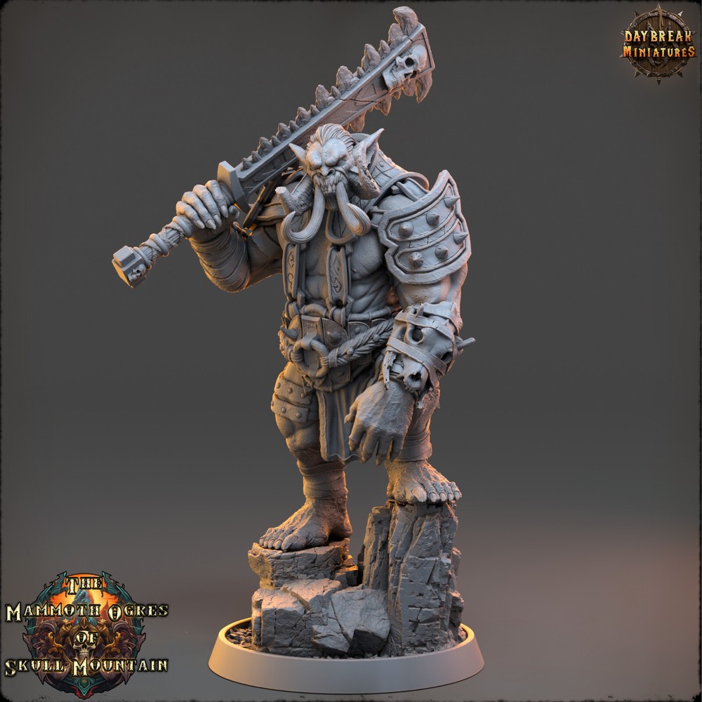 Troll Commander Mitrog | DayBreak Miniatures |