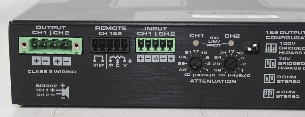 QSC SPA2-200 2 Channel Power Amplifier