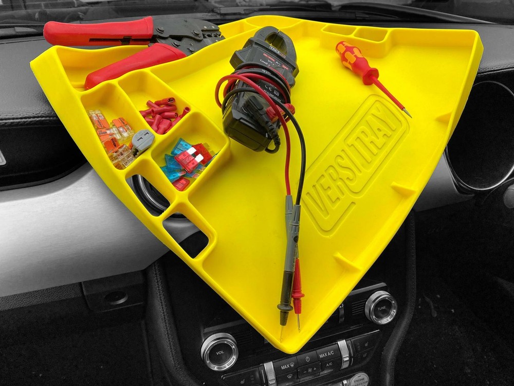 versitray, flexible tool tray, with grip technology