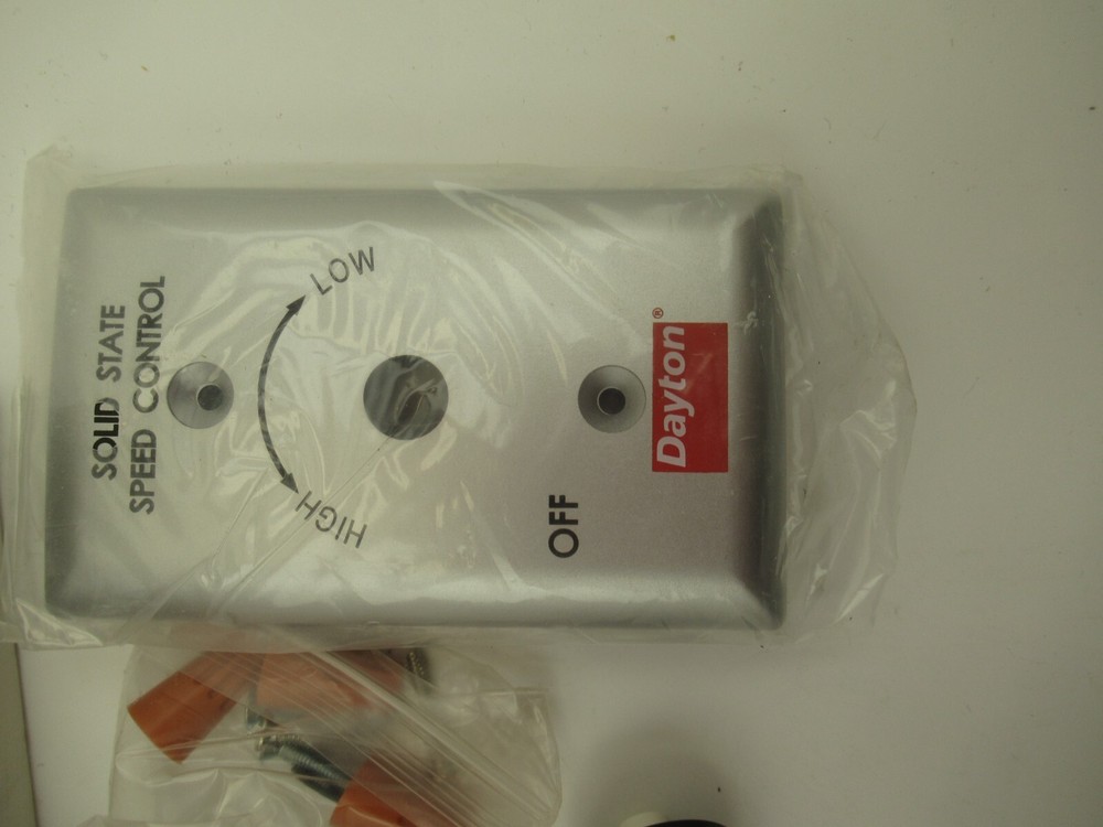 Dayton 3 To 6 Amp Speed Control 48C172