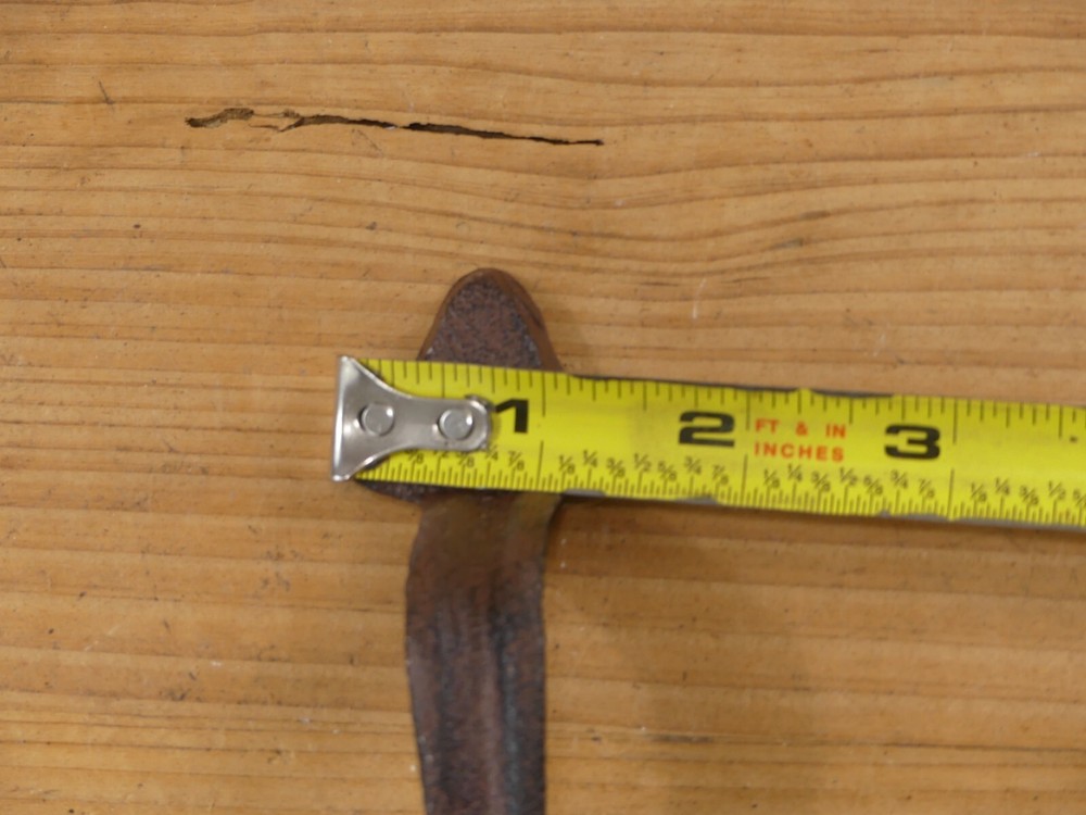 4 CAST IRON HANDLES RUSTIC DRAWER PULLS 6" LONG HANDLE GRASP DOOR GATE FARM