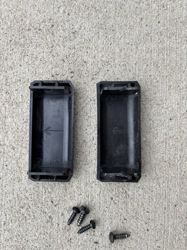 Bowflex Power Pro XTL Ultimate Rail End Cap Rectangle Replacement Part Set of 2