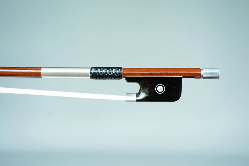 Recommend!! Silver mounted!An IPE Viola Bow ,unique forg! Master Piece!70.5G