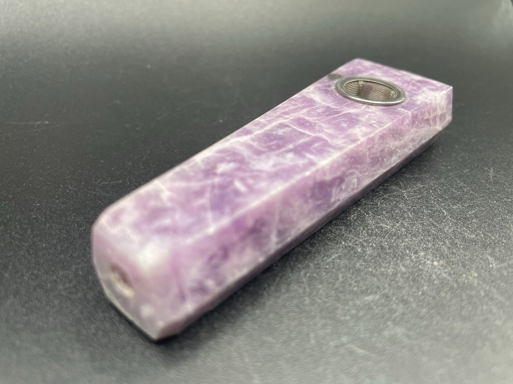 Lepidolite Pipe 99g