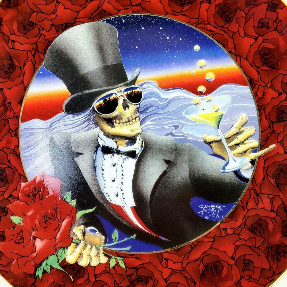 Grateful Dead-Stanley Mouse-One More Saturday Night-Hamilton Plate