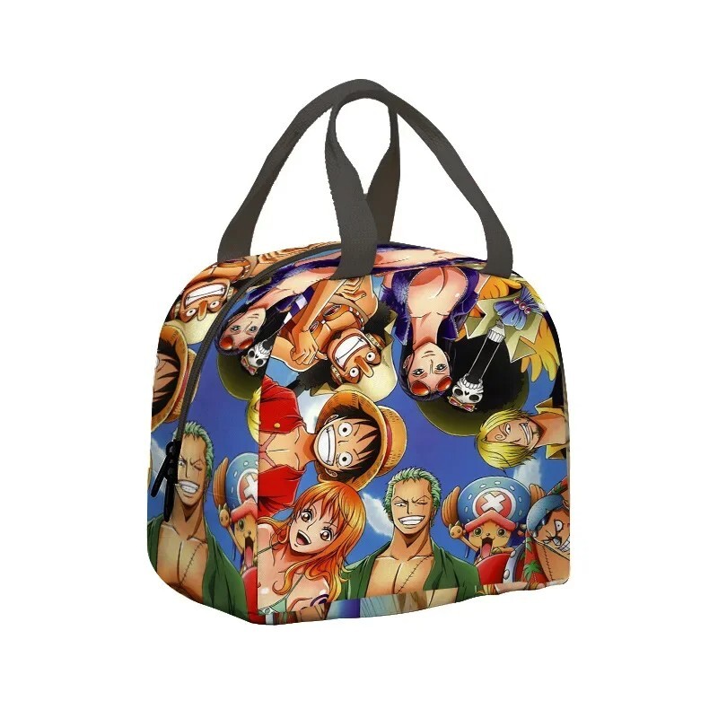 New One Piece Anime Backpack | Canvas School Bag for Students