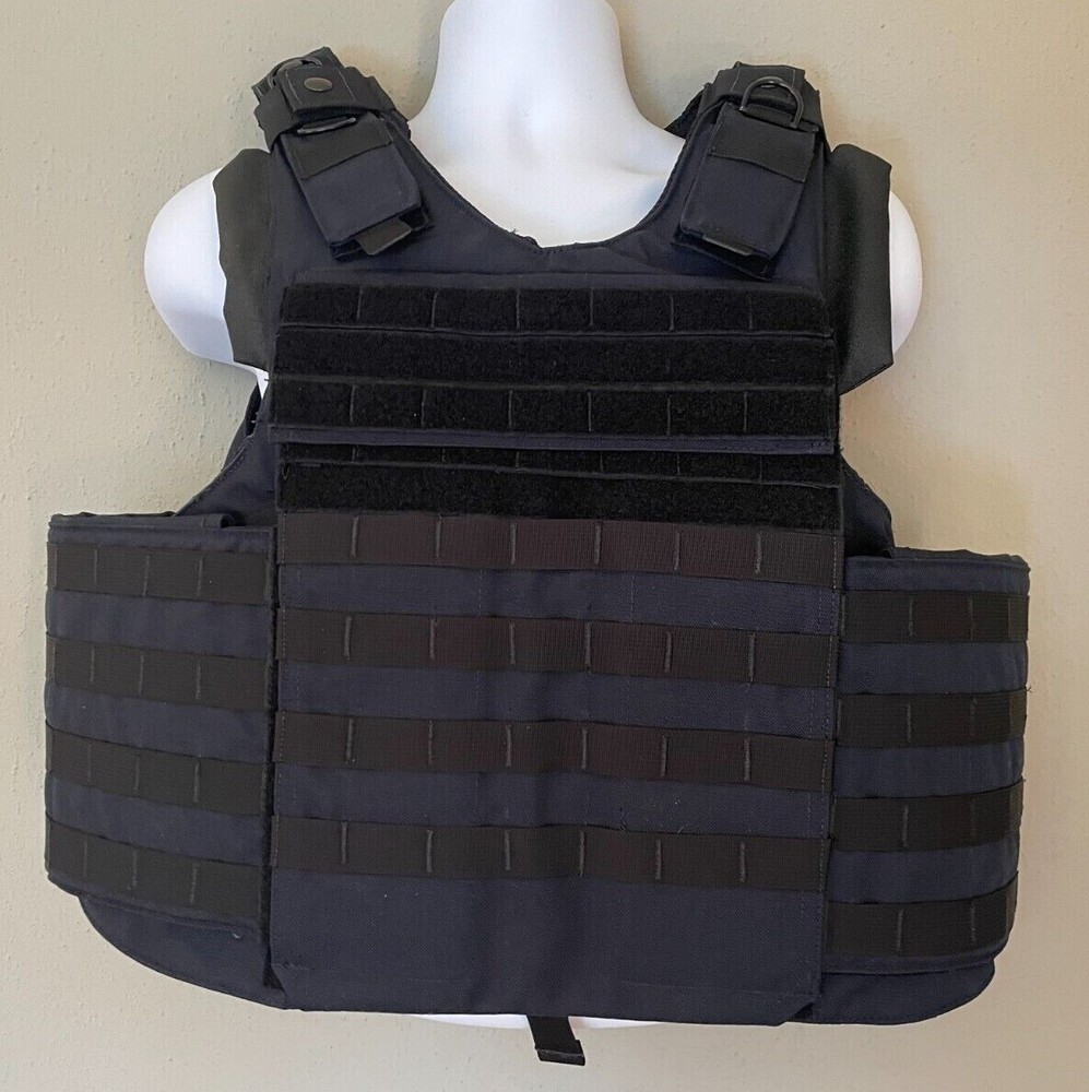 Second Chance Plate Rack Carrier Small Navy DN6409 MKII Molle
