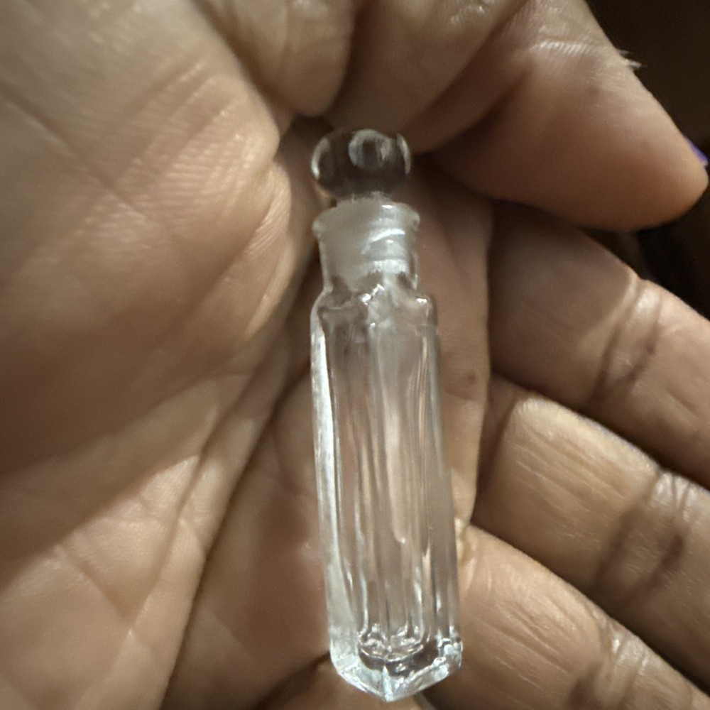 Antique Sterling Silver Spring Loaded Perfume Bottle Holder