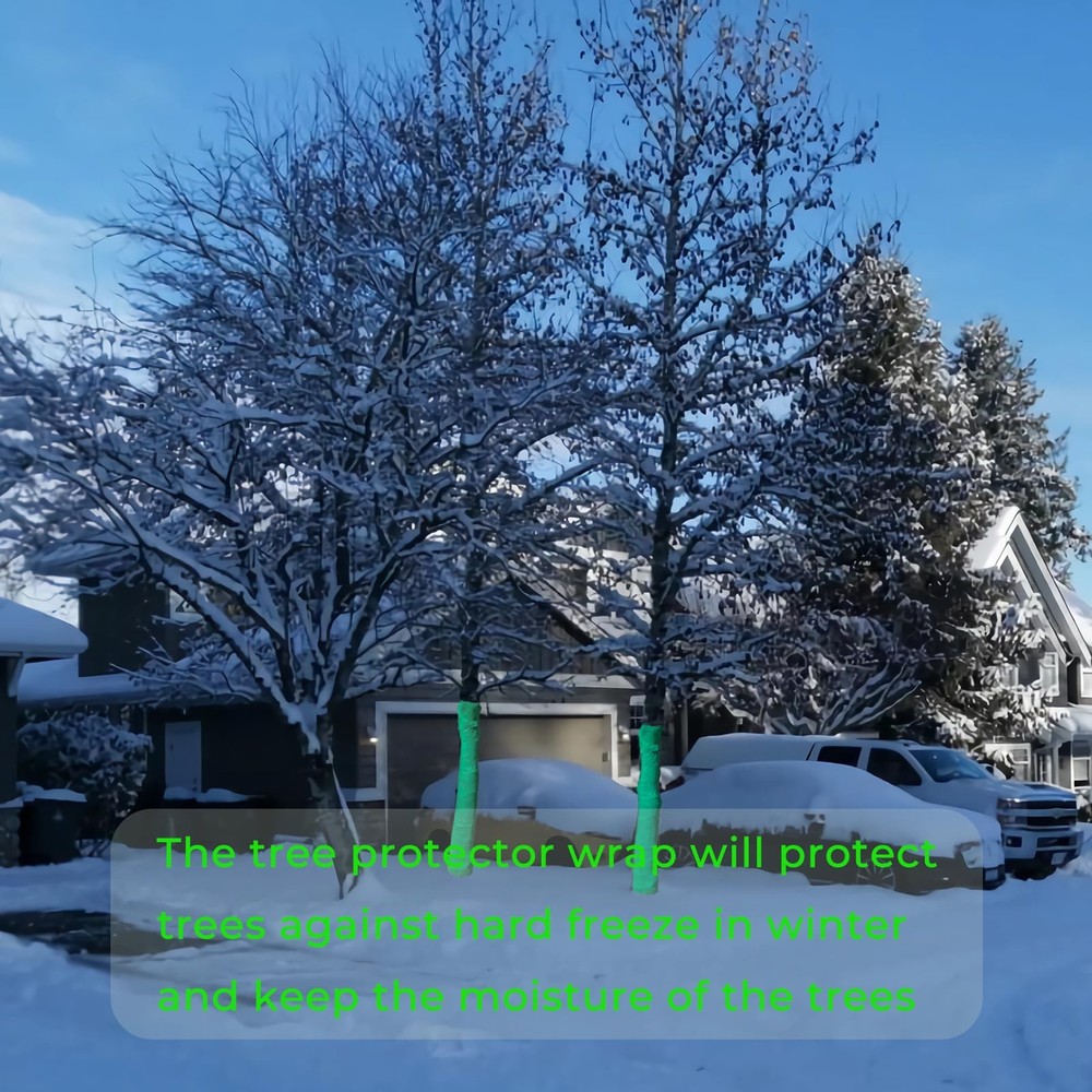 Yeeyeah 3”x 150’Tree bark Protector, Trunk Protector - 3" x 150', Green