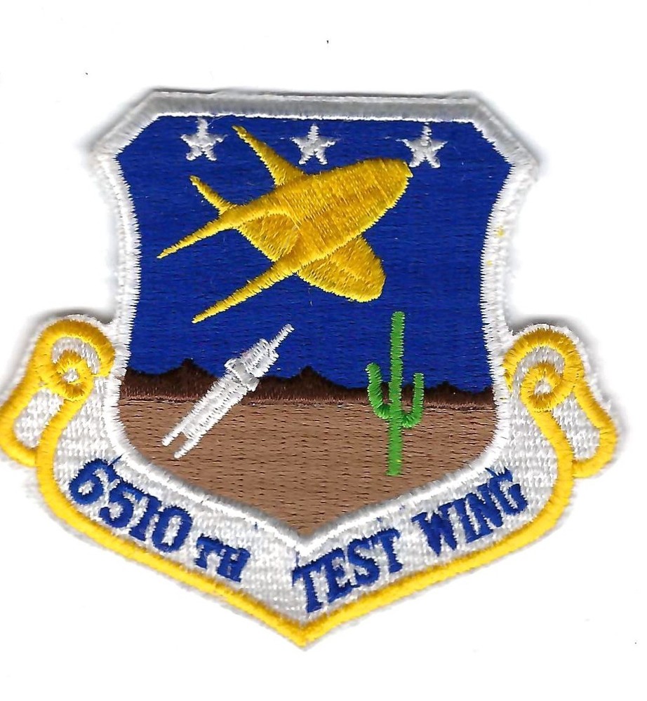 PATCH USAF 6510TH TEST WING             JT46