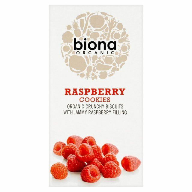 Biona Organic Raspberry Cookies - 175g
