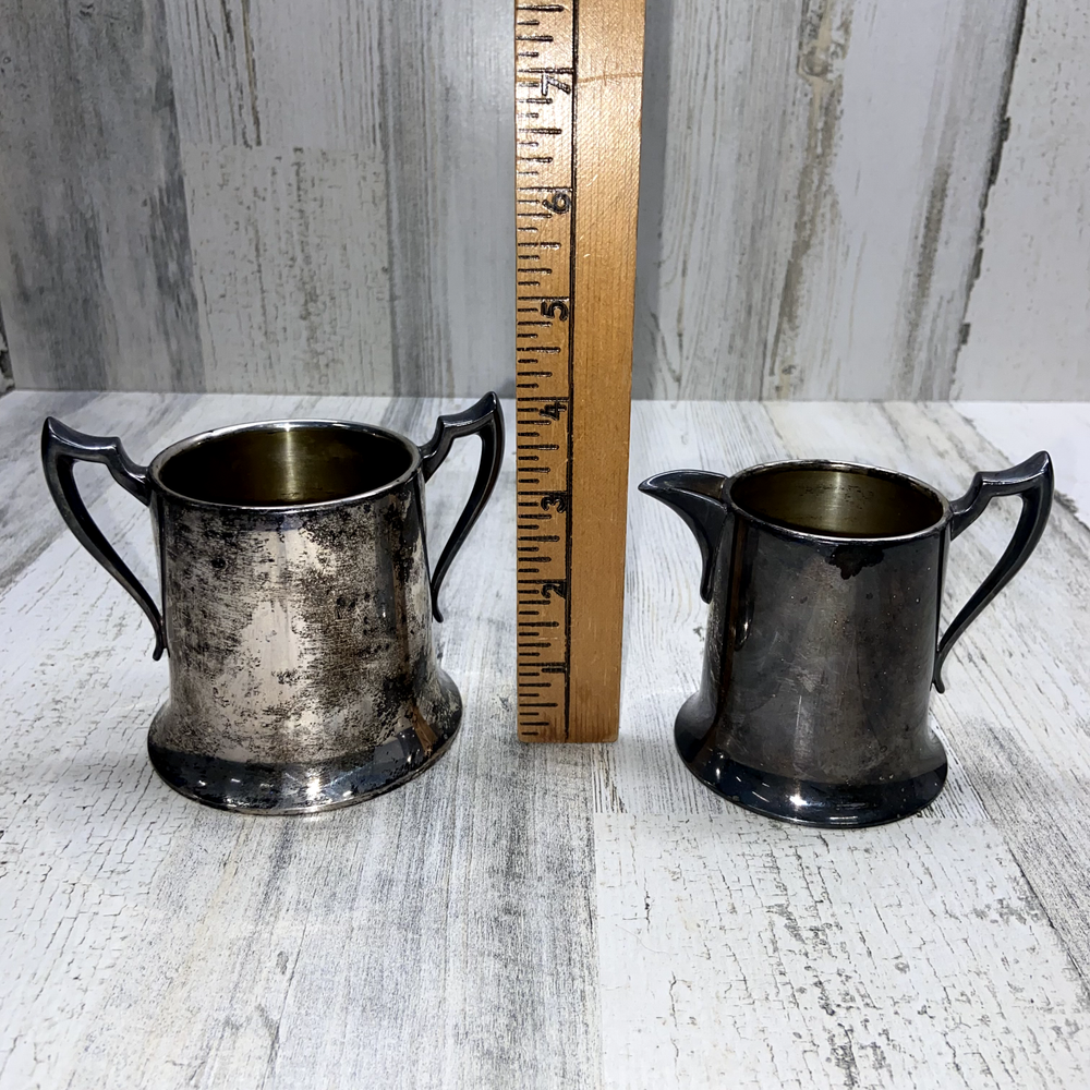 Armor Silver Co. EPC Creamer and Sugar set Vintage