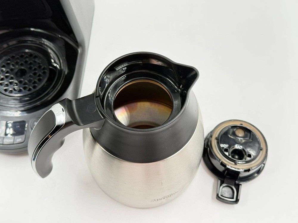 Mr. Coffee 10 Cups Single Serve Programmable Coffee Maker Machine Carafe, Black