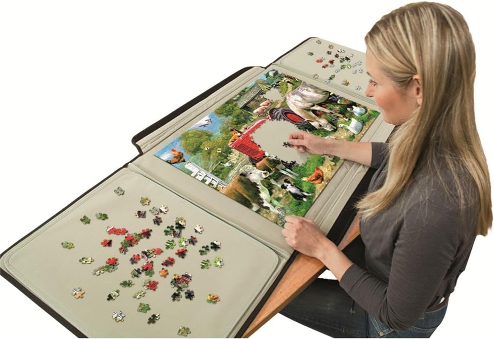 Portable Jigsaw Puzzle Board for 1000 Pieces - Ultimate Sorting Solution