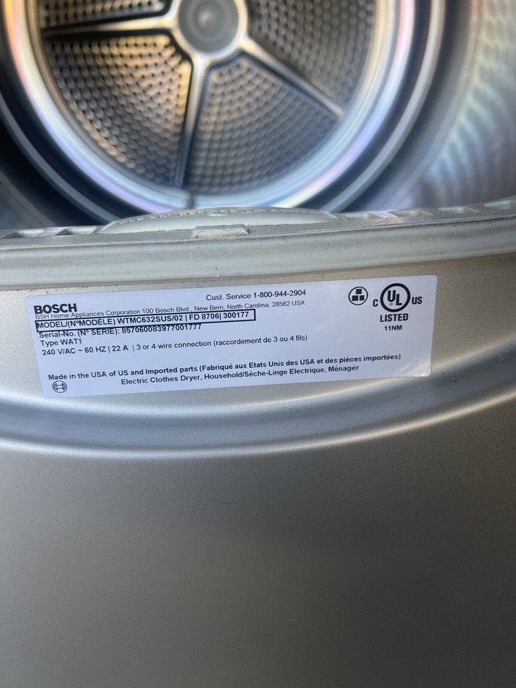 Bosch Washer Dryer And Pedestals