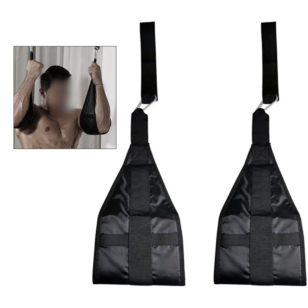 Adjustable pullup abdominal muscle training belt for core and For arm workouts