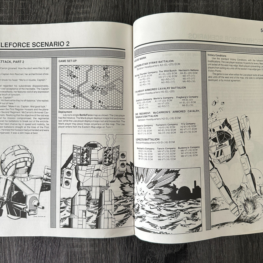BattleTech 1651 Rolling Thunder FASA 1988 Module PB