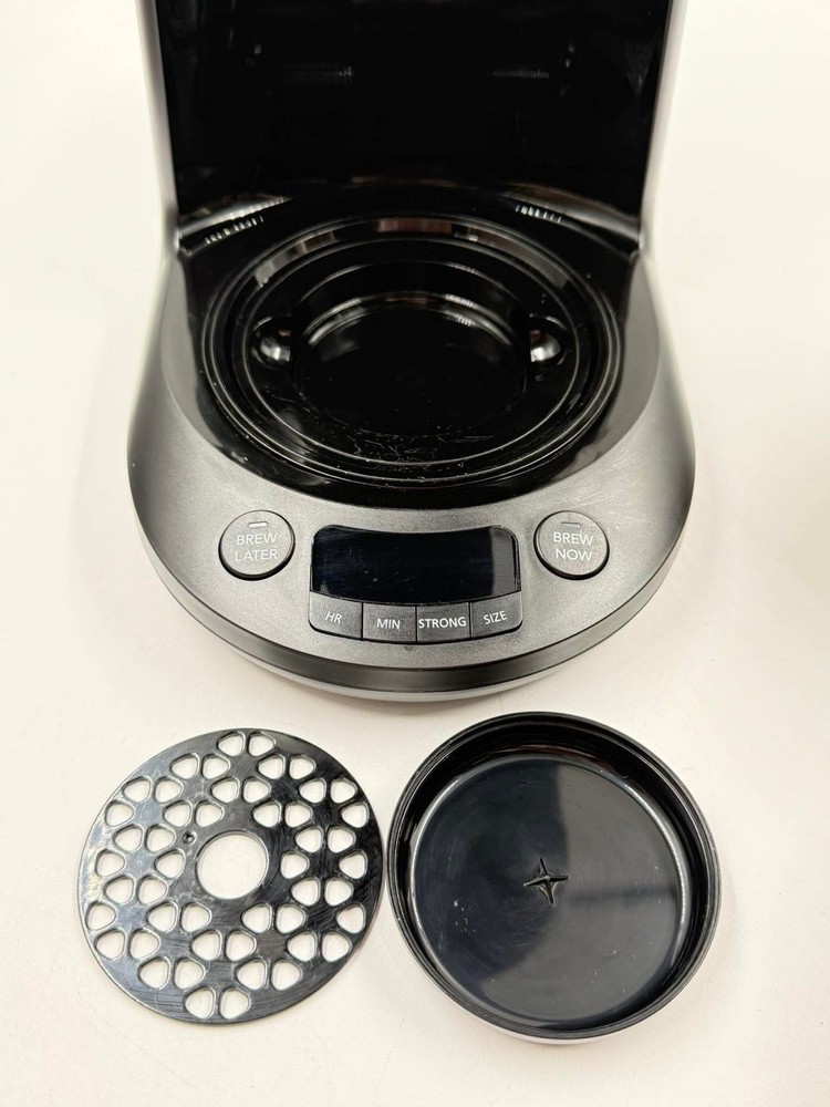 Mr. Coffee 10 Cups Single Serve Programmable Coffee Maker Machine Carafe, Black