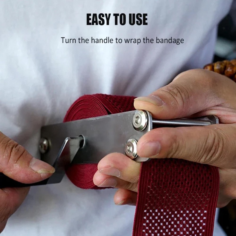 Boxing Hand Wraps Roller Winding Tool Practical Lightweight Professional Metal