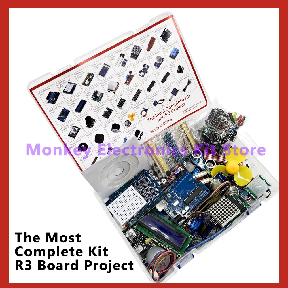 The Most Complete Kit for Arduino Uno/R3 Board Programming Project DIY Electroni