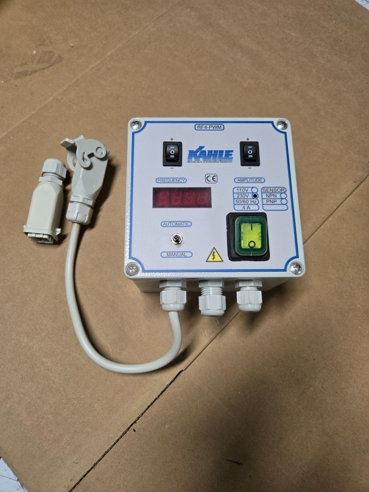 Kahle  RF4-PWM Amplitude / Frequency Vibratory Feeder Controller  RF4PWM/PW NEW!