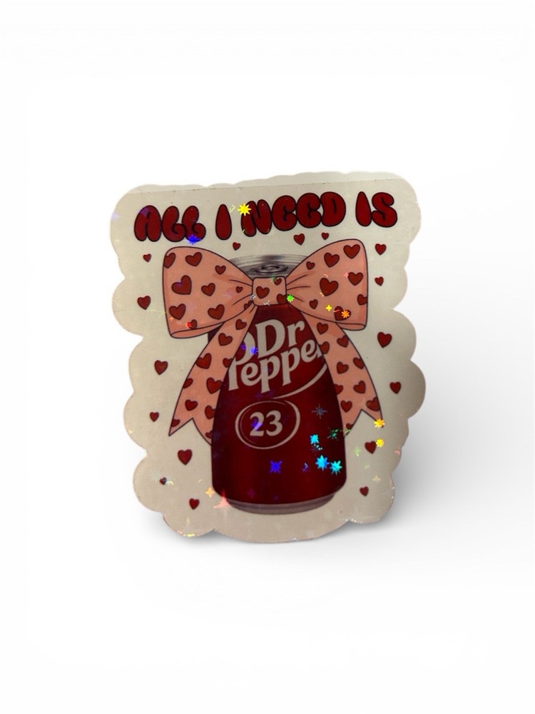 Dr Pepper Handmade Sticker
