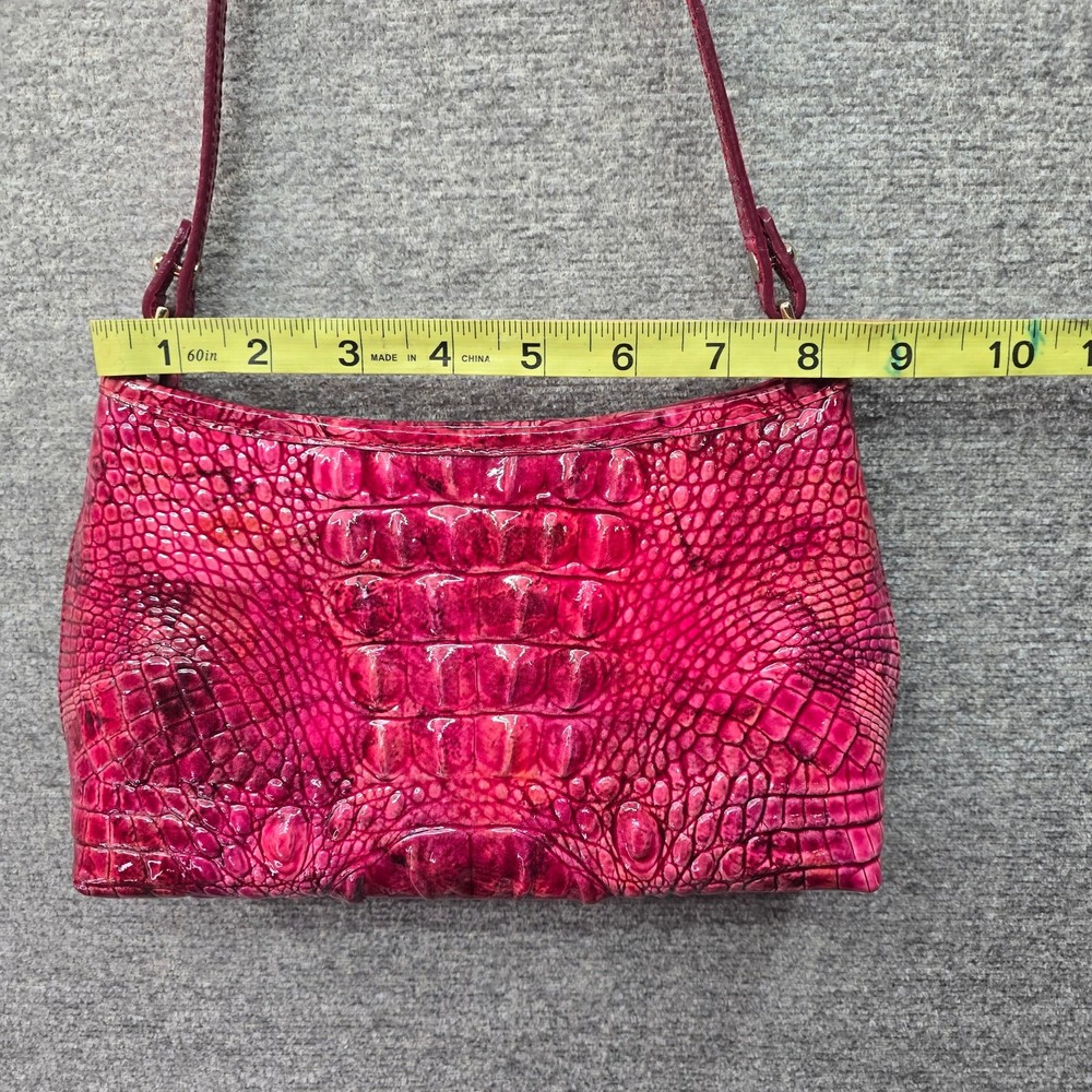 BRAHMIN ANYTIME EMBOSSED MINI SHOULDER BAG