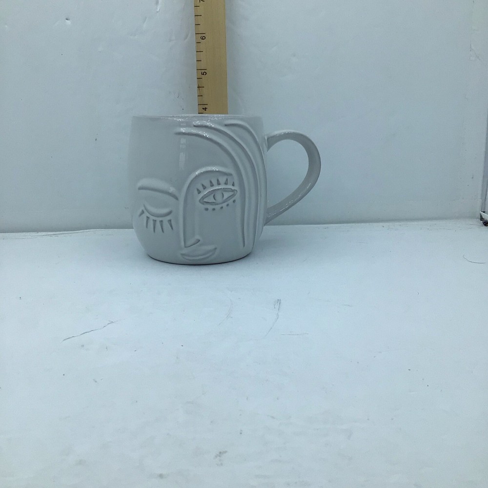 Starbucks Mermaid Tail Winking Face Bone China Mug 2013
