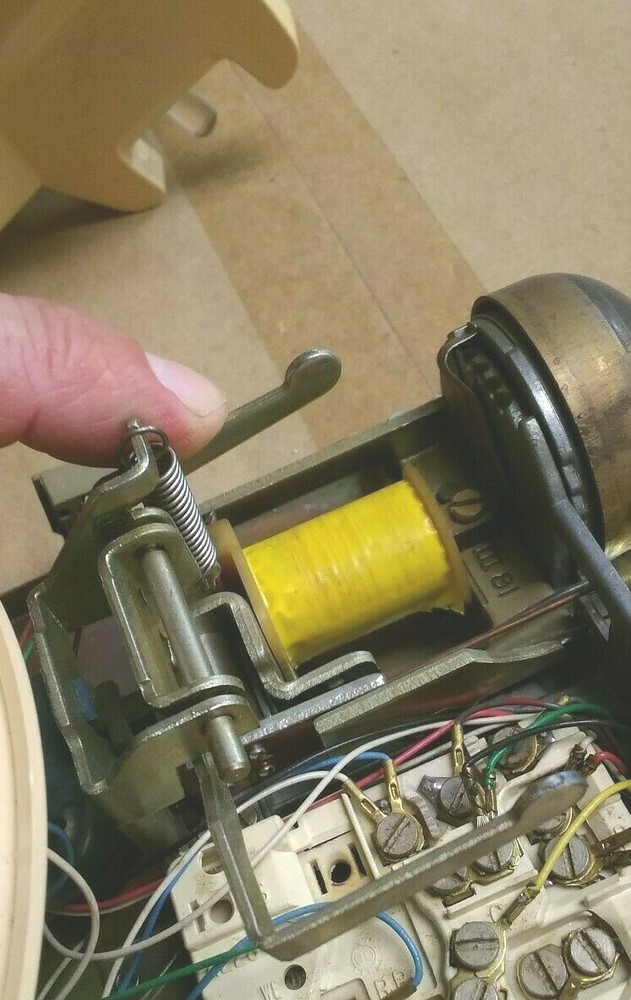 Western Electric ITT Cortelco Bell System External Hookswitch Plunger Button NOS