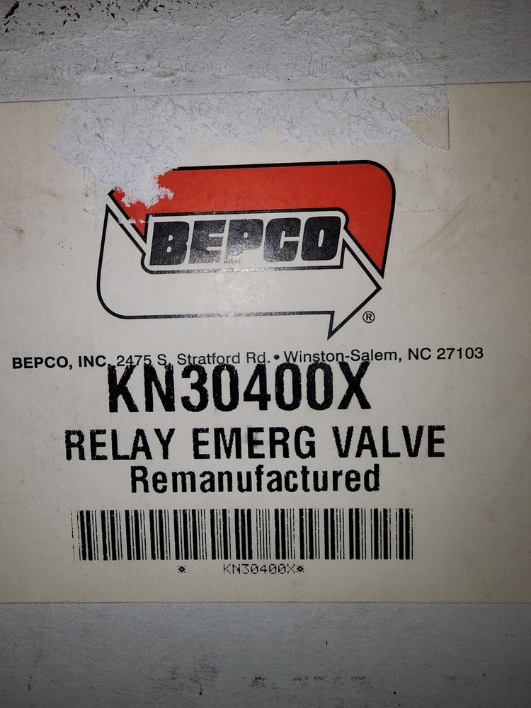 KN30400X Relay Emergency Valve