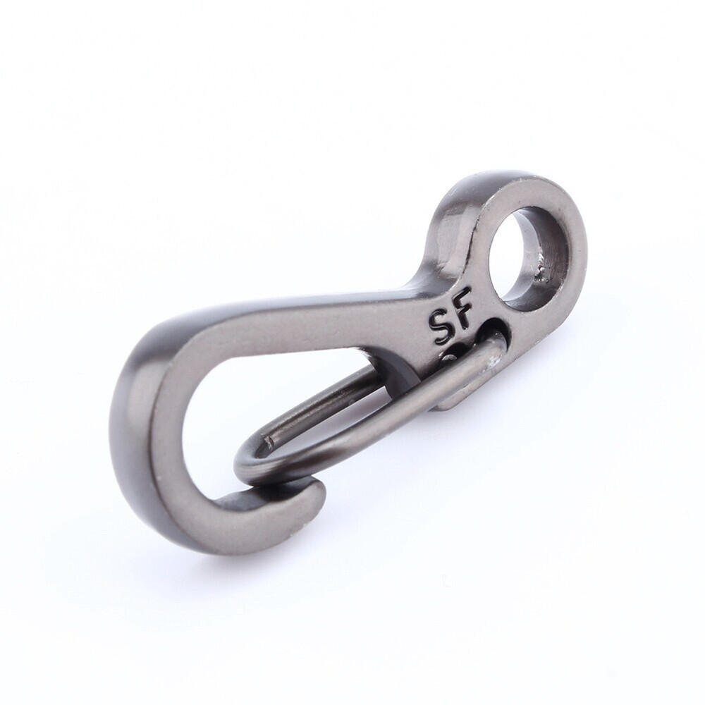 Mini EDC Carabiner Snap Spring Clips Hook Survival Tool