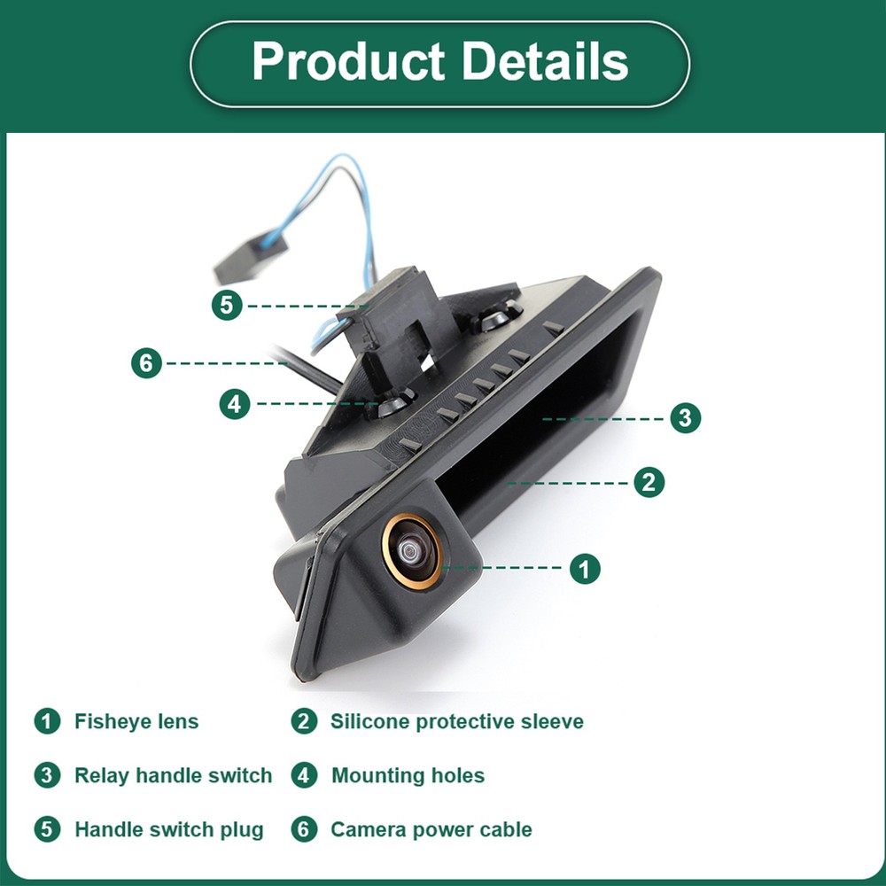 Reverse Camera For BMW E60 E90 E82 E61 X1 E84 X5 E70 E92 E91 3/5 Series E88 E93