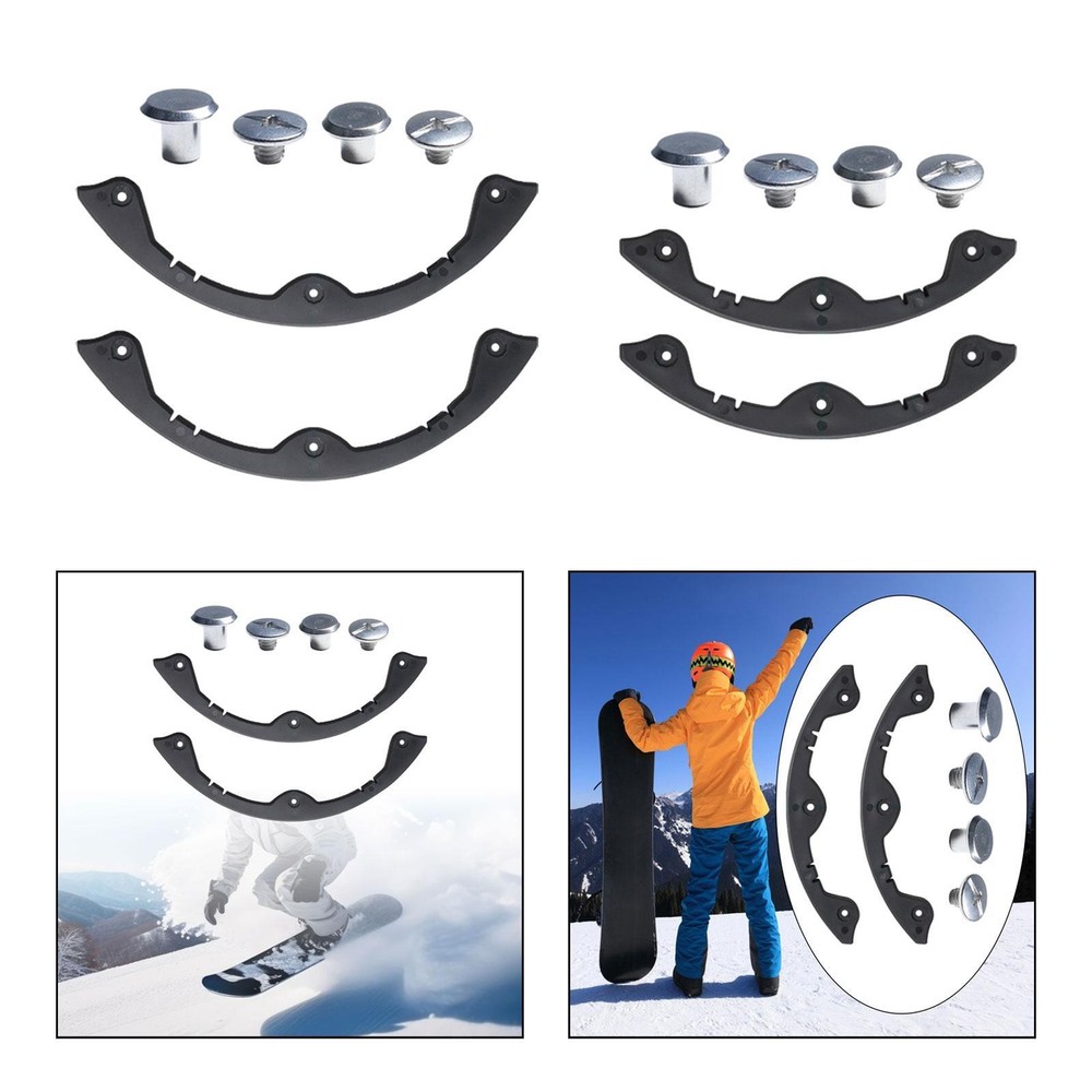 2Pcs Skateboard Deck Guard Nose Guard and End Guard