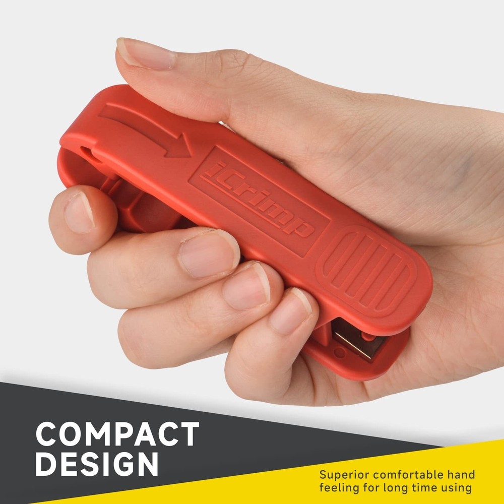 ICrimp Round Cable StripperCable Jacket StripperWire Stripping Tool for 1/10