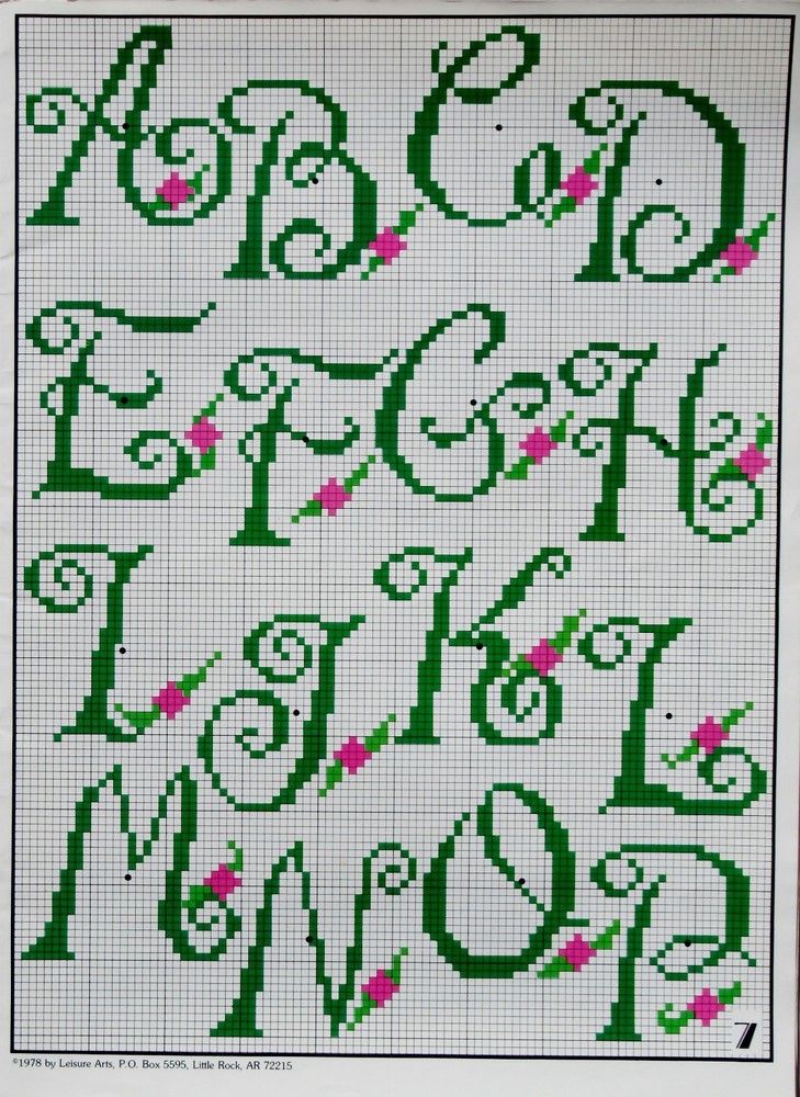 Needlepoint Projects for Plastic Canvas, Leisure Arts Leaflet 138, Instructions