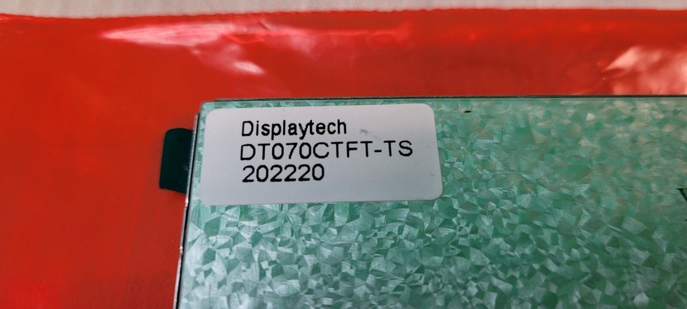 Displaytech Resistive Graphic LCD Display Module RGB TFT 7" 800 x 400 WVGA