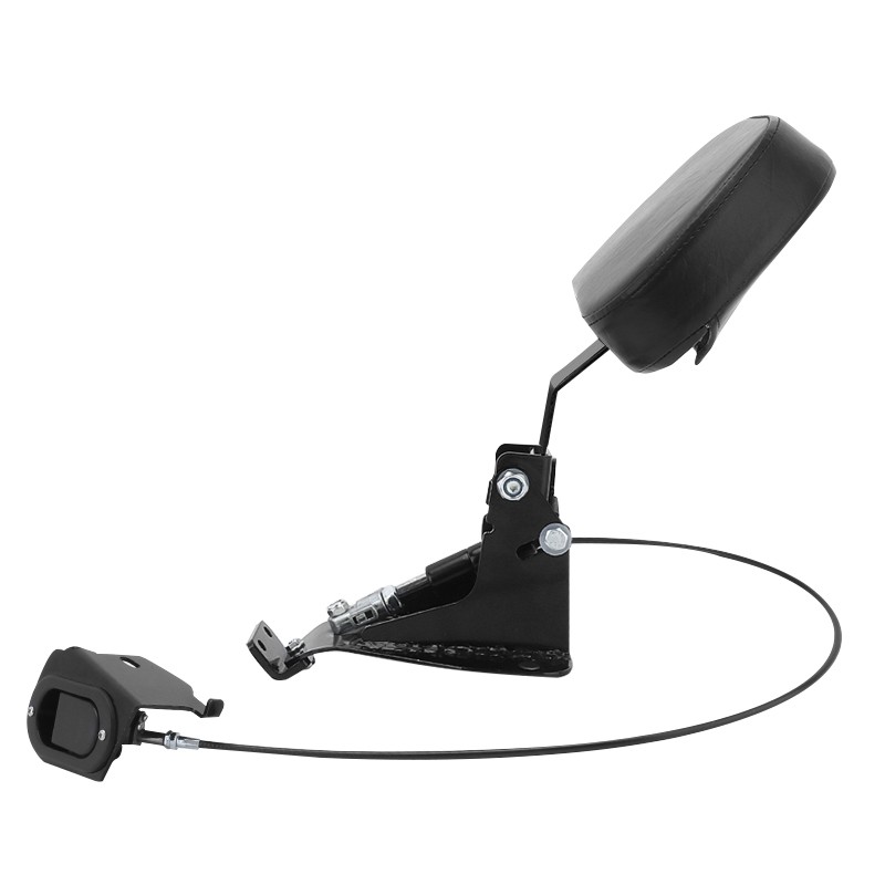 Adjustable Driver Backrest Pad W/Mounting Kit For Harley Road Glide 2024-2025