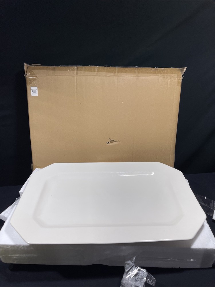 Pottery Barn Healdsburg Oversized Rectangular Platter   13”x19” Geometric