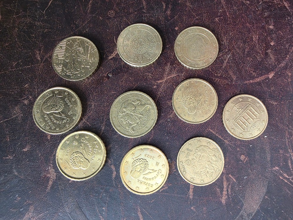 SET 10 coin x 10 euro cent